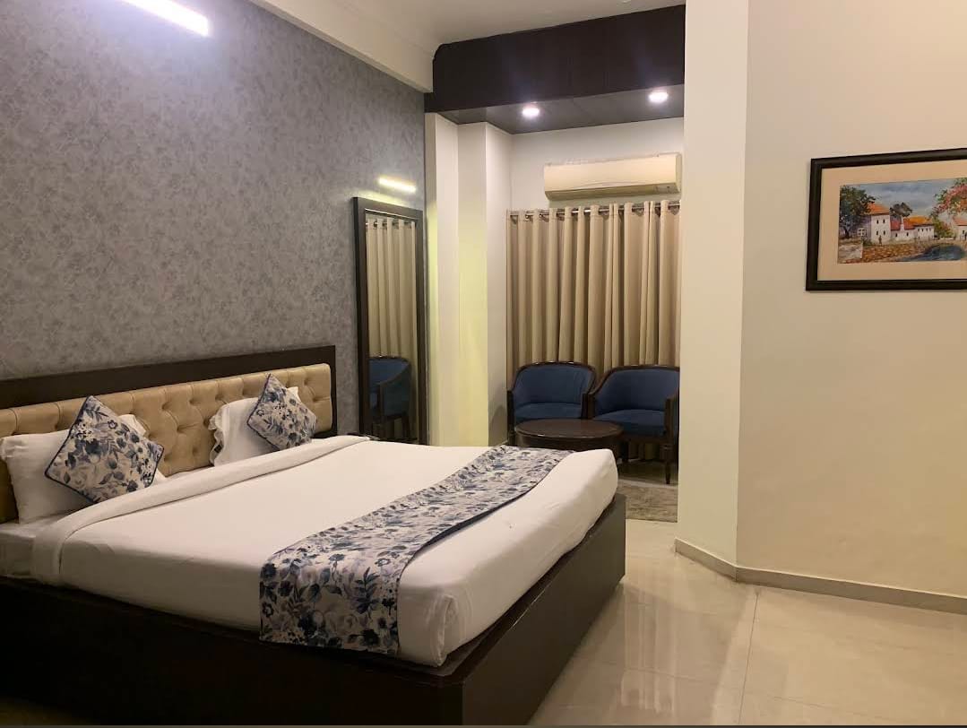 2 Bed Non-AC at Birla Dharmashala Ayodhya — Cozy room with natural ventilation