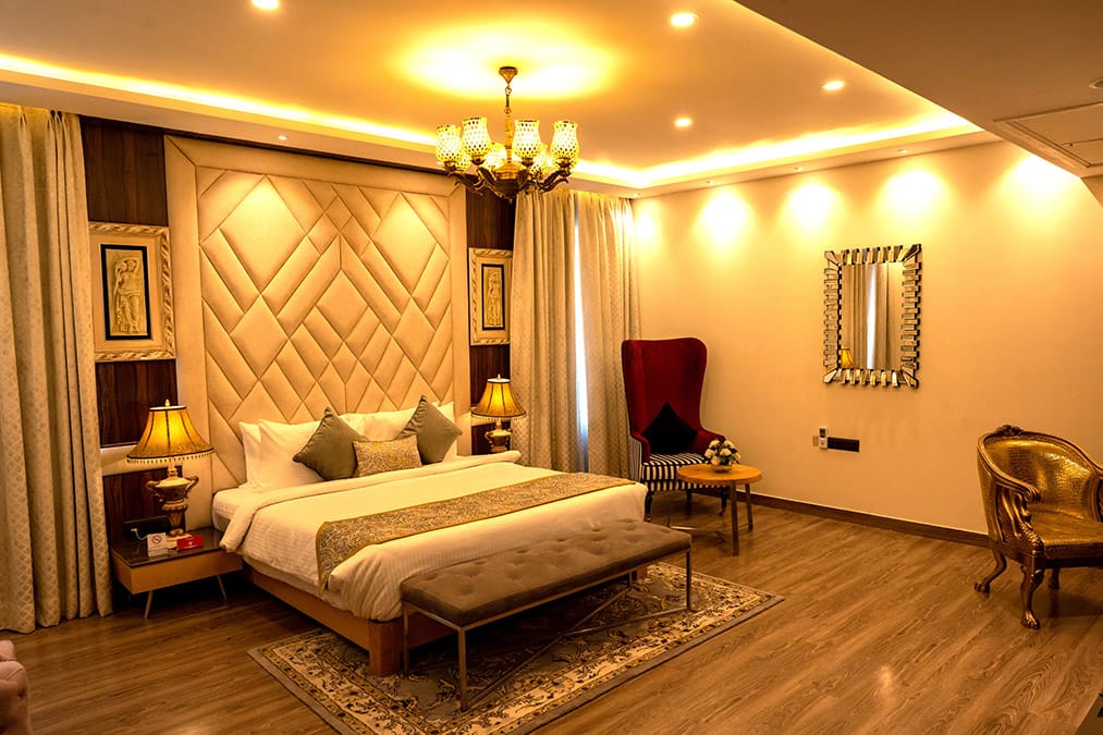 Luxury Suite at Birla Dharmashala Ayodhya — Premium suite with all amenities